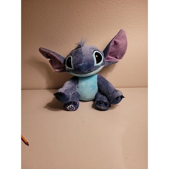 Disney Stitch Build A Bear Lilo & Stitch Plush Approx 11" open mouth - Picture 8 of 9